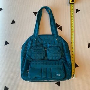 Lug XL Overnight/Weekender Carry-On Bag - Bright blue